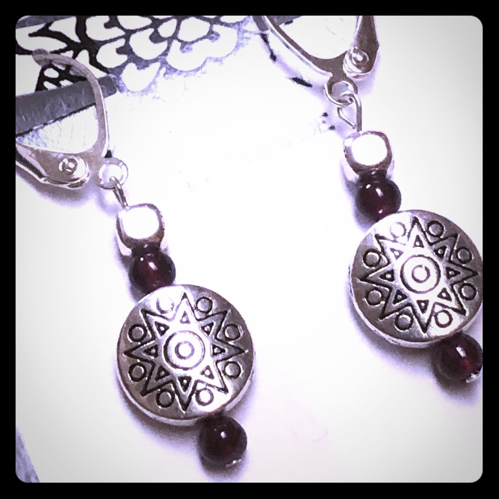 Solar universe earrings - Picture 1 of 7